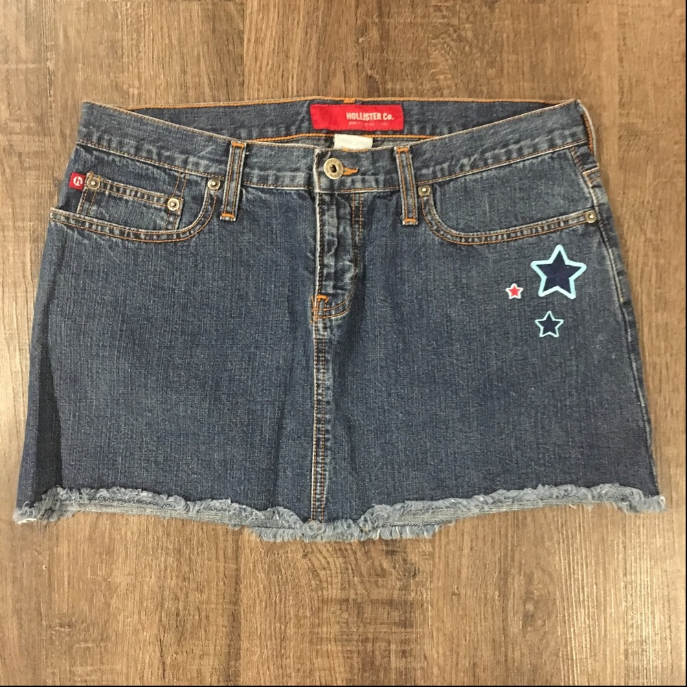 🔥5/$30 SALE!🔥 Hollister Denim Mini Skirt